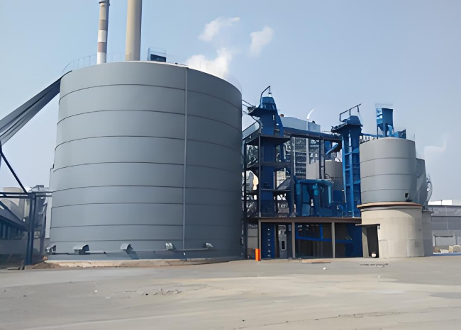 梁山1万吨钢板仓