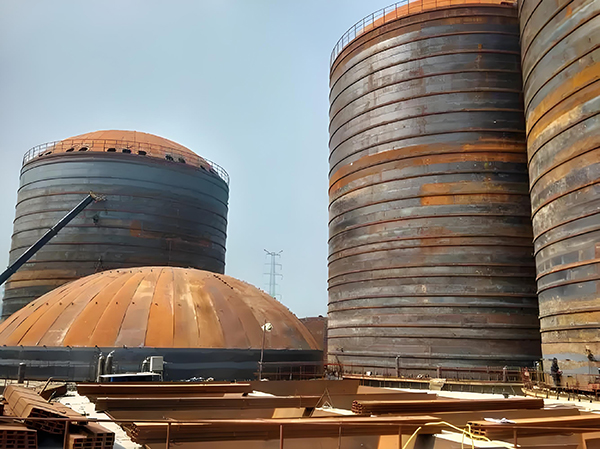 梁山焦粉钢板仓